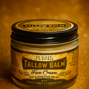 Tallow Face Cream with Manuka Honey