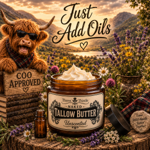 Naked Tallow Butter (Unscented)