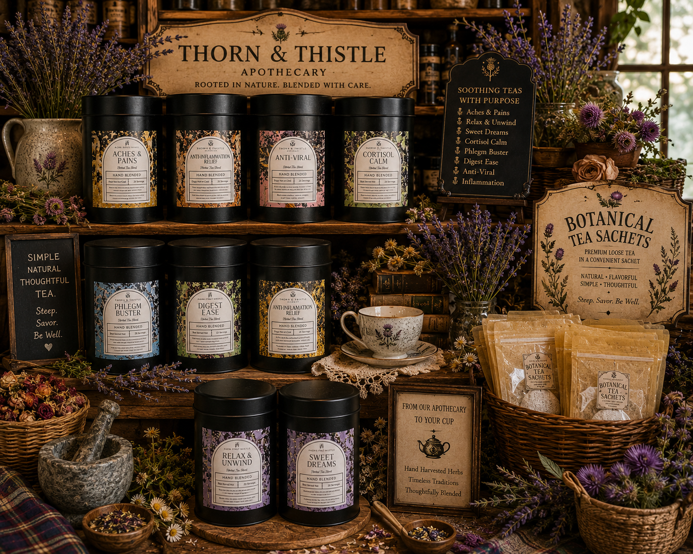 Mint & Mortar™ Tea Collection Mint & Mortar™ Tea Collection